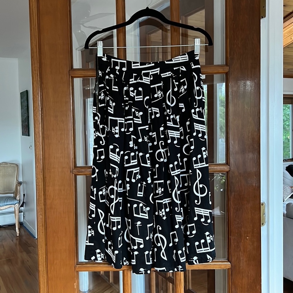 Floats Your Note Skirt by Sunny Girl